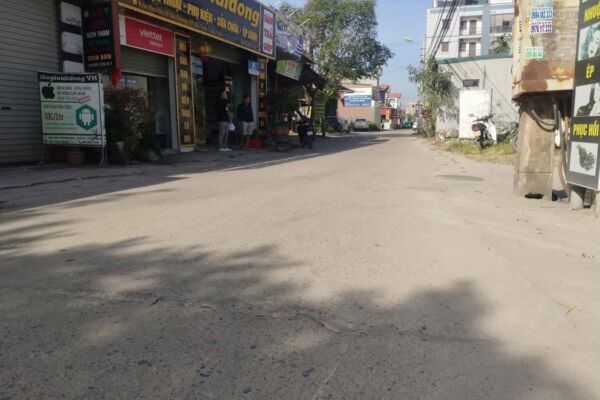 Trục chính mặt đường Tam Giang – Vân dương lô góc 94m chỉnh nhỉnh 5 tỷ