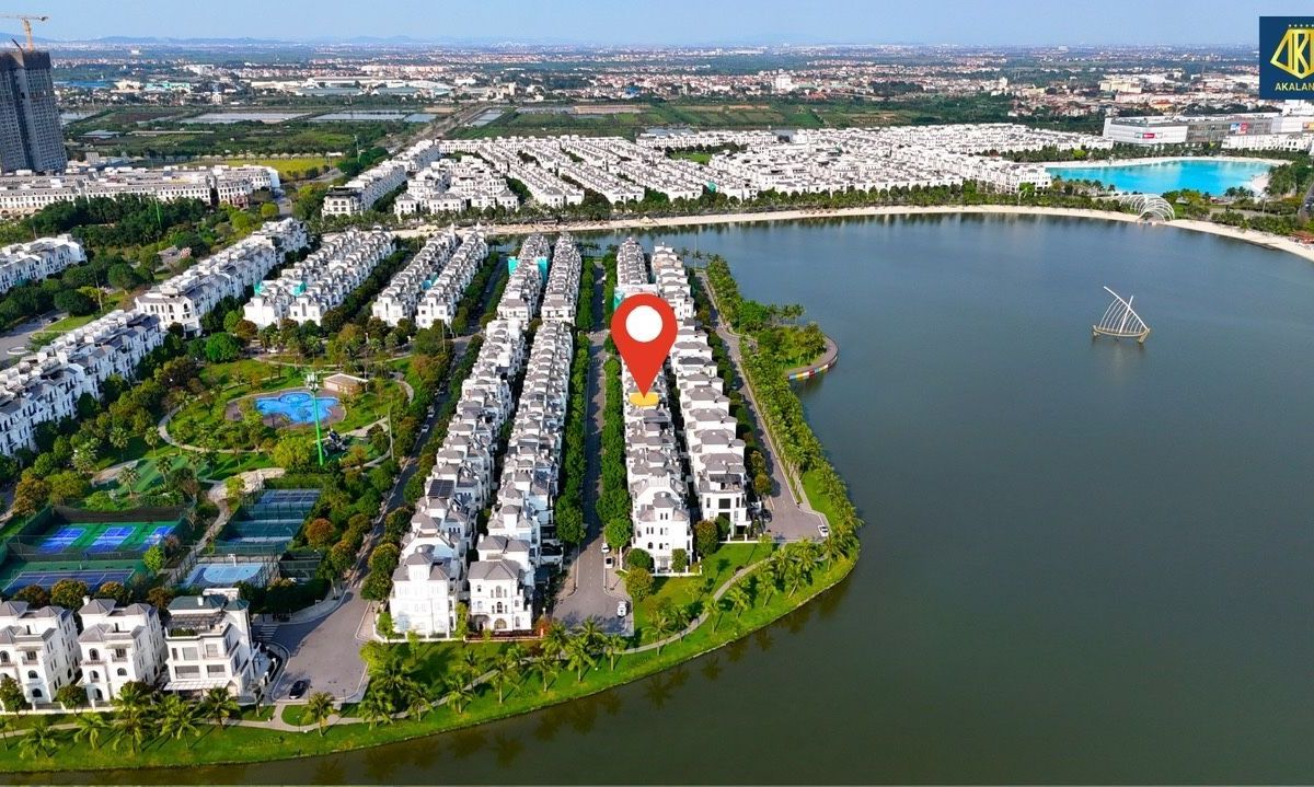 Bán biệt thự đảo ngọc trai Vinhomes ocean park gia lâm 184m2 mặt tiền 11m